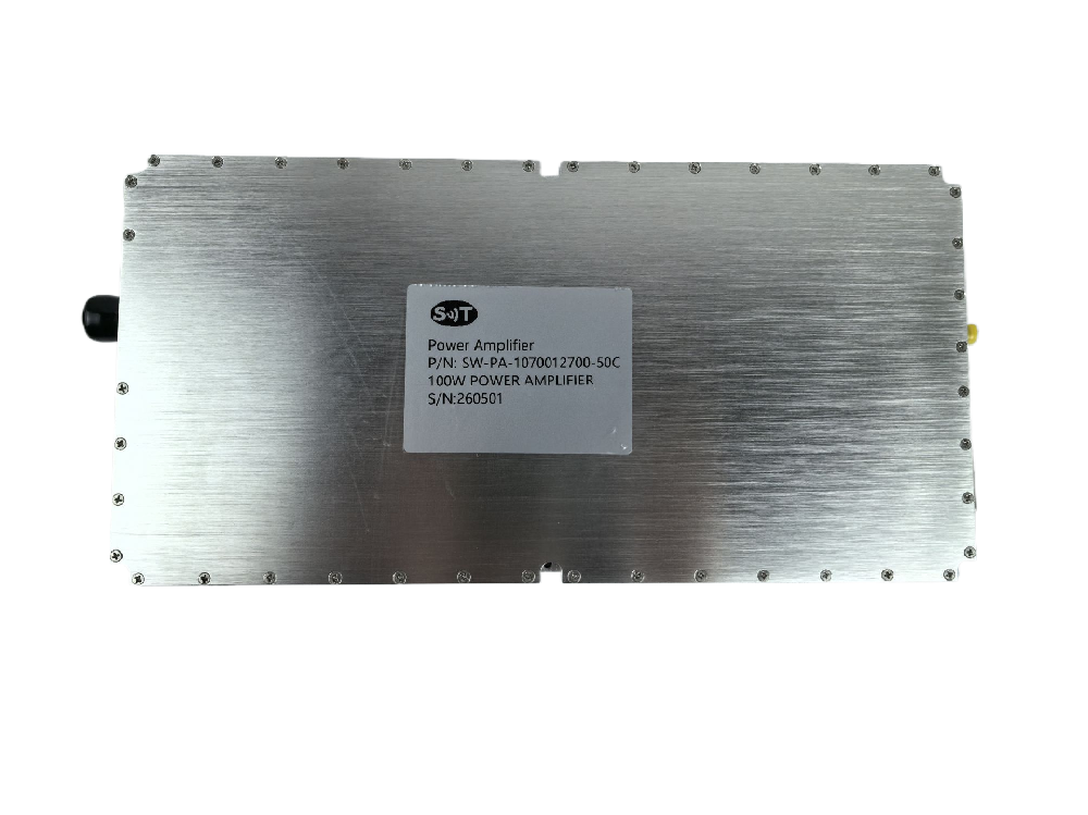 SW-PA-1070012700-50C 100Вт 10,7-12,7ГГц усилитель мощности, модуль для обороны и коммерческой радиосвязи