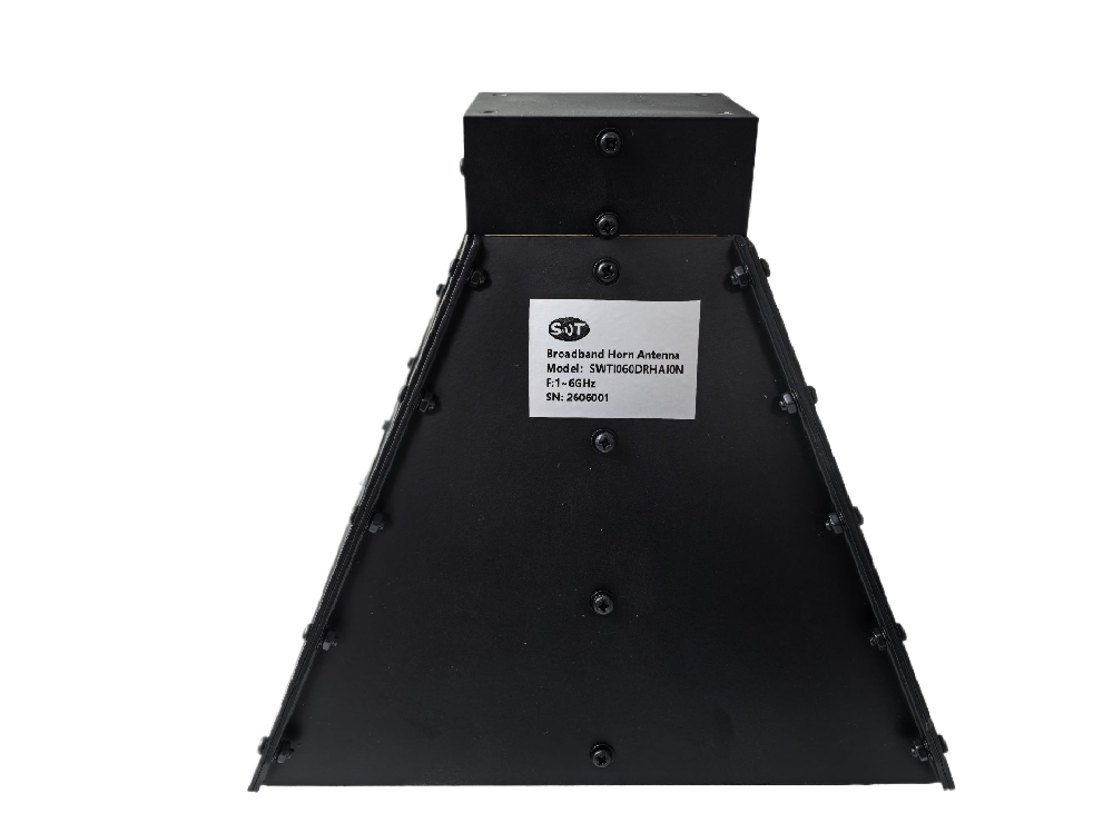Широкополосная рупорная антенна SWT1060DRHA10S 1–6 ГГц с усилением 10 дБи, алюминиевая линейно поляризованная антенна разъем N-K для радиочастотных испытаний, покрытия сигналов внутри и снаружи помещений, проверки коммуникационного оборудования